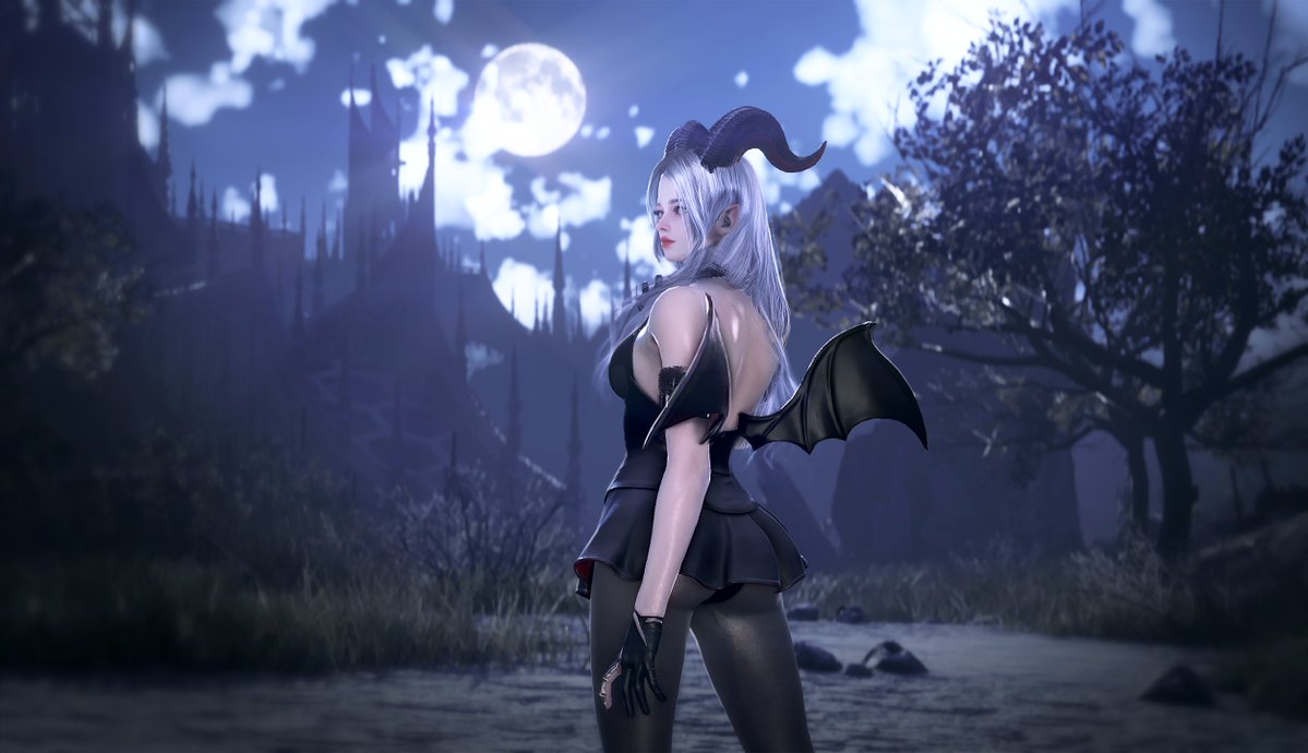 ✨8月28日(木)新衣装✨
￣￣V￣￣￣￣￣￣￣￣￣
「リリエン」
🦇女性クラス(シャイを除く)🌙

魅惑的な雰囲気を持った
2種類の「リリエン」をご覧ください！

🔍️jp.playblackdesert.com/ja-JP/News/Det…
#黒い砂漠 #黒い砂漠PC #リリエン