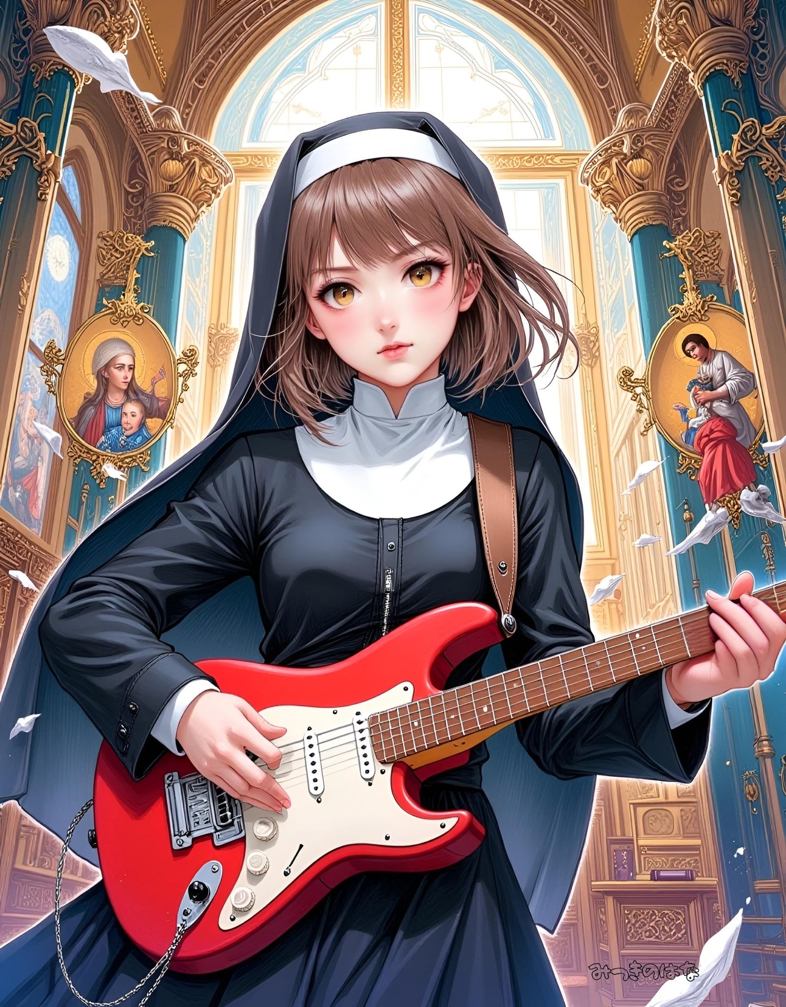 女の人の絵 sakurawhite@AIイラスト on X: 