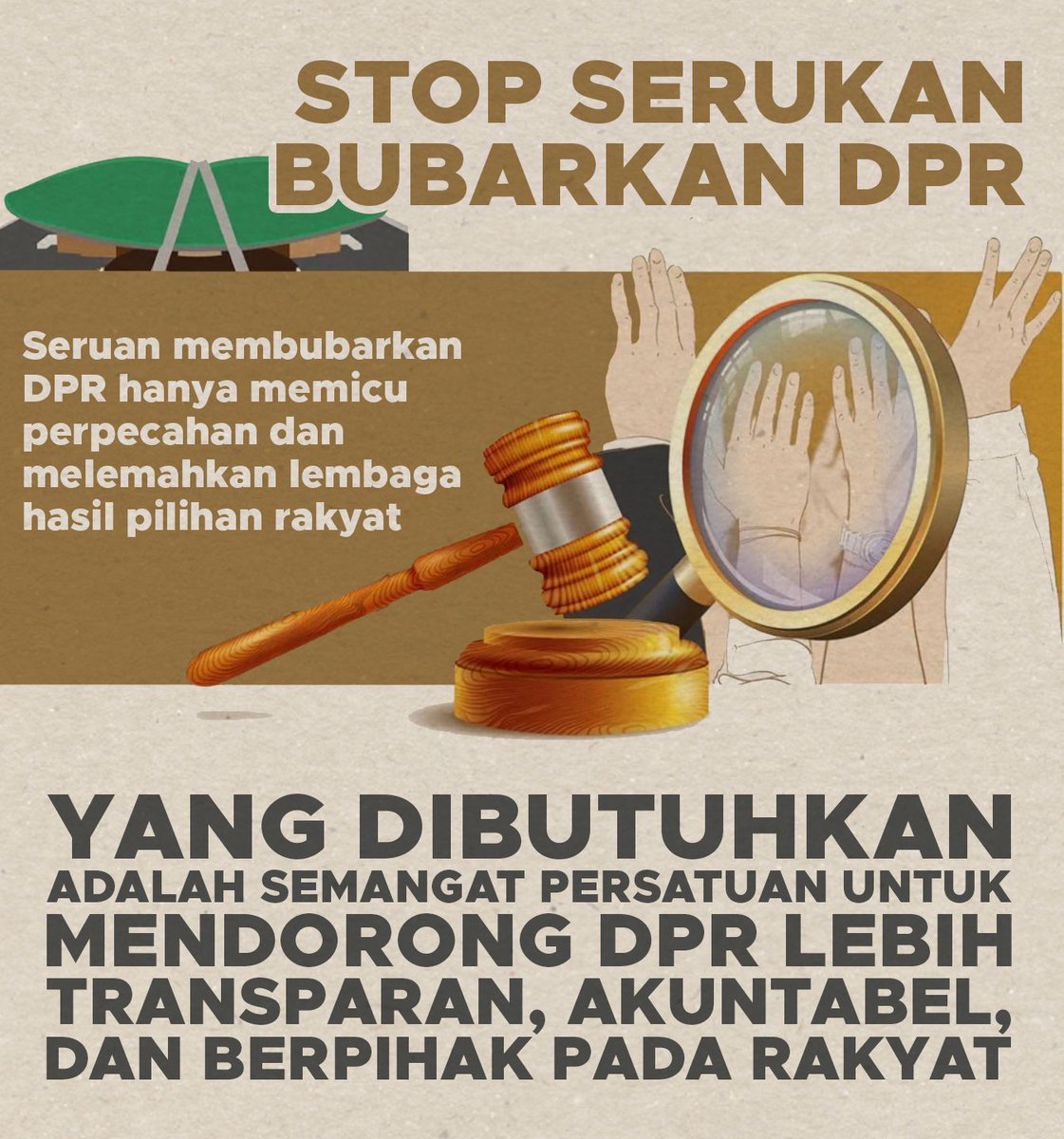 Indria_err's tweet photo. Persatuan Bangsa indonesia dengan tidak menyuarakan pembubaran dpr https://t.co/2x0dP9c4V8