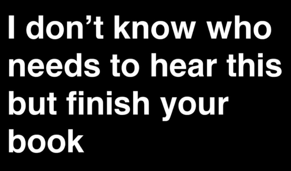 Someone needs to see this.