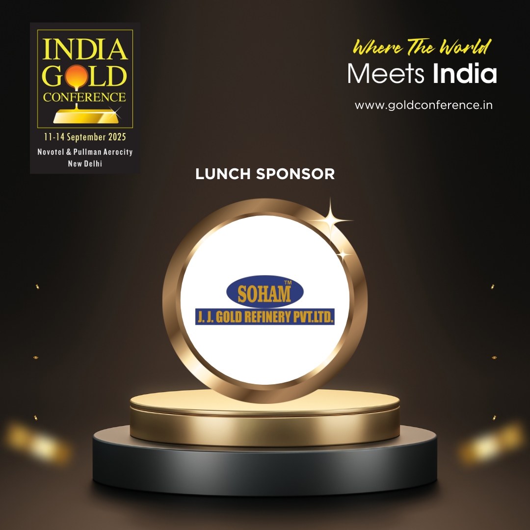 We are happy to announce Soham/JJ Gold Refinery as our Lunch Sponsor for the India Gold Conference 2025. 

🗓 11-14 Sept 2025
📍Novotel &amp; Pullman Aerocity, New Delhi

Register now: goldconference.in/tariff.html

For more details, visit goldconference.in

#IGC2025 #Eventell