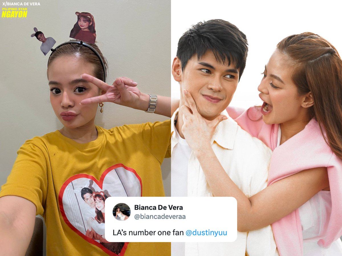 ‘LA’S NUMBER ONE FAN’ 🥰❤️

Former Pinoy Big Brother (PBB) housemate na si Bianca De Vera, nag-post sa social media ng photo kung saan makikita ang kanyang character bilang si Savannah para sa kanilang upcoming movie na “Love You So Bad.”