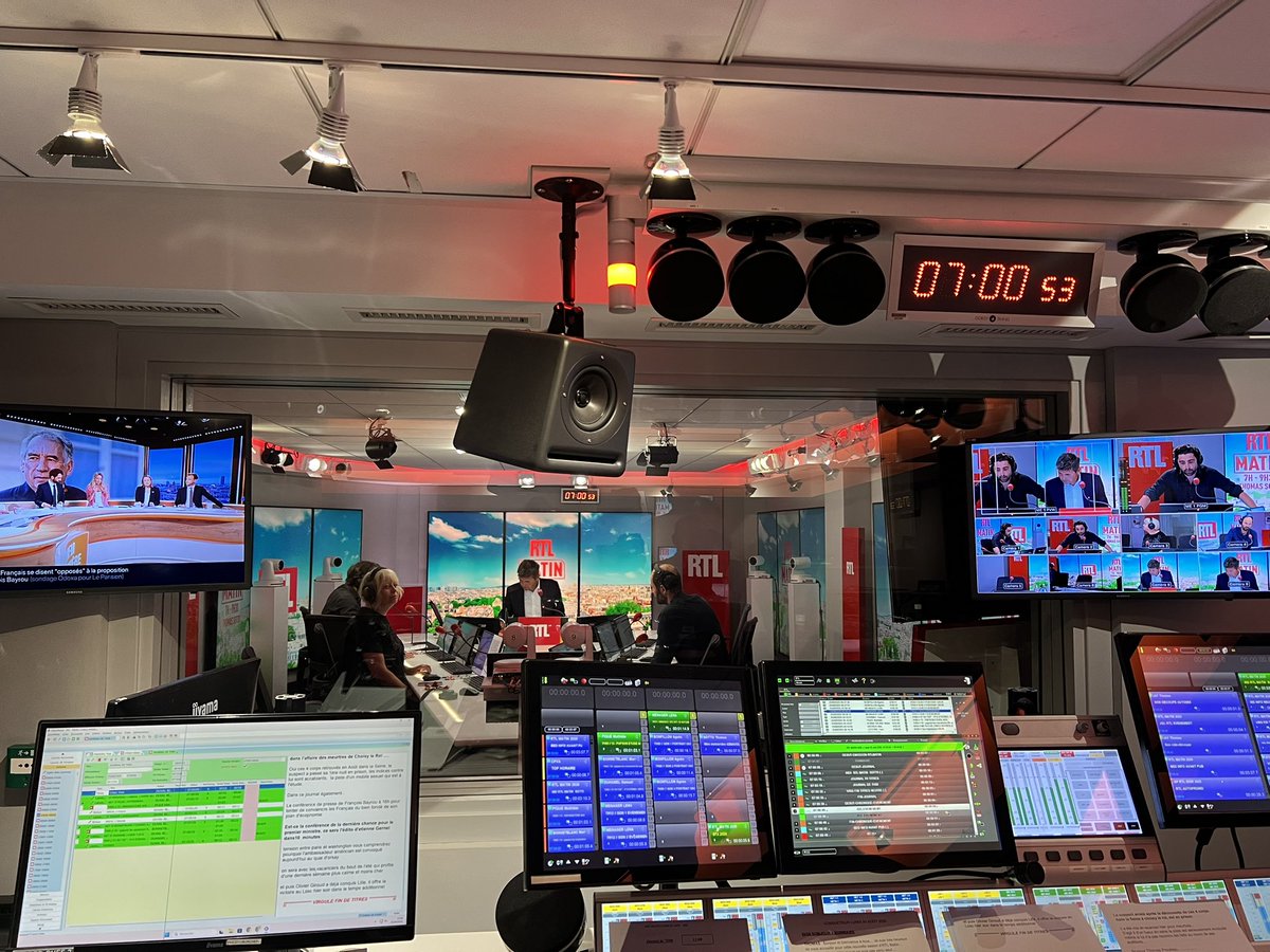 C’est parti pour la rentrée sur <a href="/RTLFrance/">RTL France</a> 🔥🔥🔥