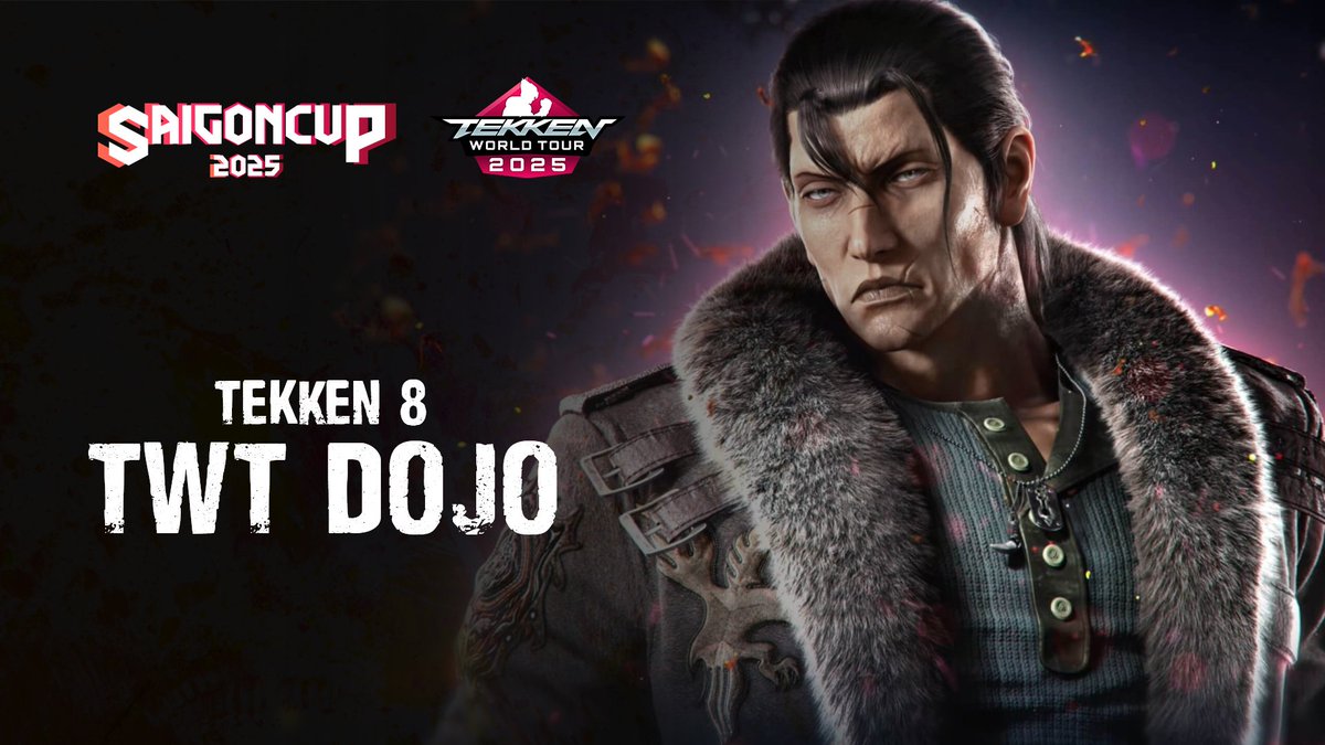 SaigonFGC (@saigonfgc) on Twitter photo Tekken 8 as a TWT Dojo event will be a battlefield at Saigon Cup 2025!
Sign up is now open 👇
#SaigonCup2025 Tekken 8 as a TWT Dojo event will be a battlefield at Saigon Cup 2025!
Sign up is now open 👇
#SaigonCup2025