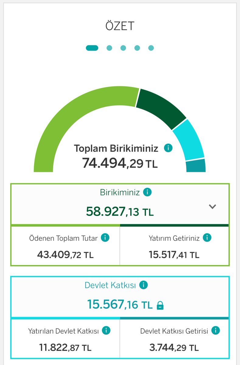 SorgulayanYtrm's tweet photo. @TugayTarakcii 18 ay oldu. Fonlar yüzde 30 aga yüzde 20 agh 15 klt 15 ksu 20 keh. https://t.co/jwVWYJJjMw