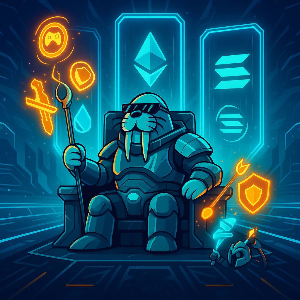 Keng (@kengdaica) on Twitter photo Gaming is one of the few verticals where users generate massive data daily assets, replays, live content. <a href="/WalrusProtocol/">Walrus 🦭/acc</a> stepping in as the storage backbone for projects like Super B or Xociety feels like perfect timing.
What excites me more is the blockchain-agnostic Gaming is one of the few verticals where users generate massive data daily assets, replays, live content. <a href="/WalrusProtocol/">Walrus 🦭/acc</a> stepping in as the storage backbone for projects like Super B or Xociety feels like perfect timing.
What excites me more is the blockchain-agnostic