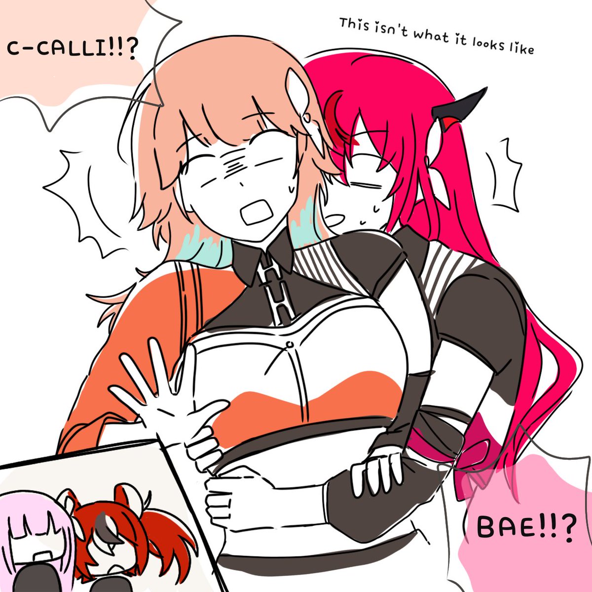 Witnessing a scandal(?)
#KFPicasso #IRySart #BaelzBrush #callillust