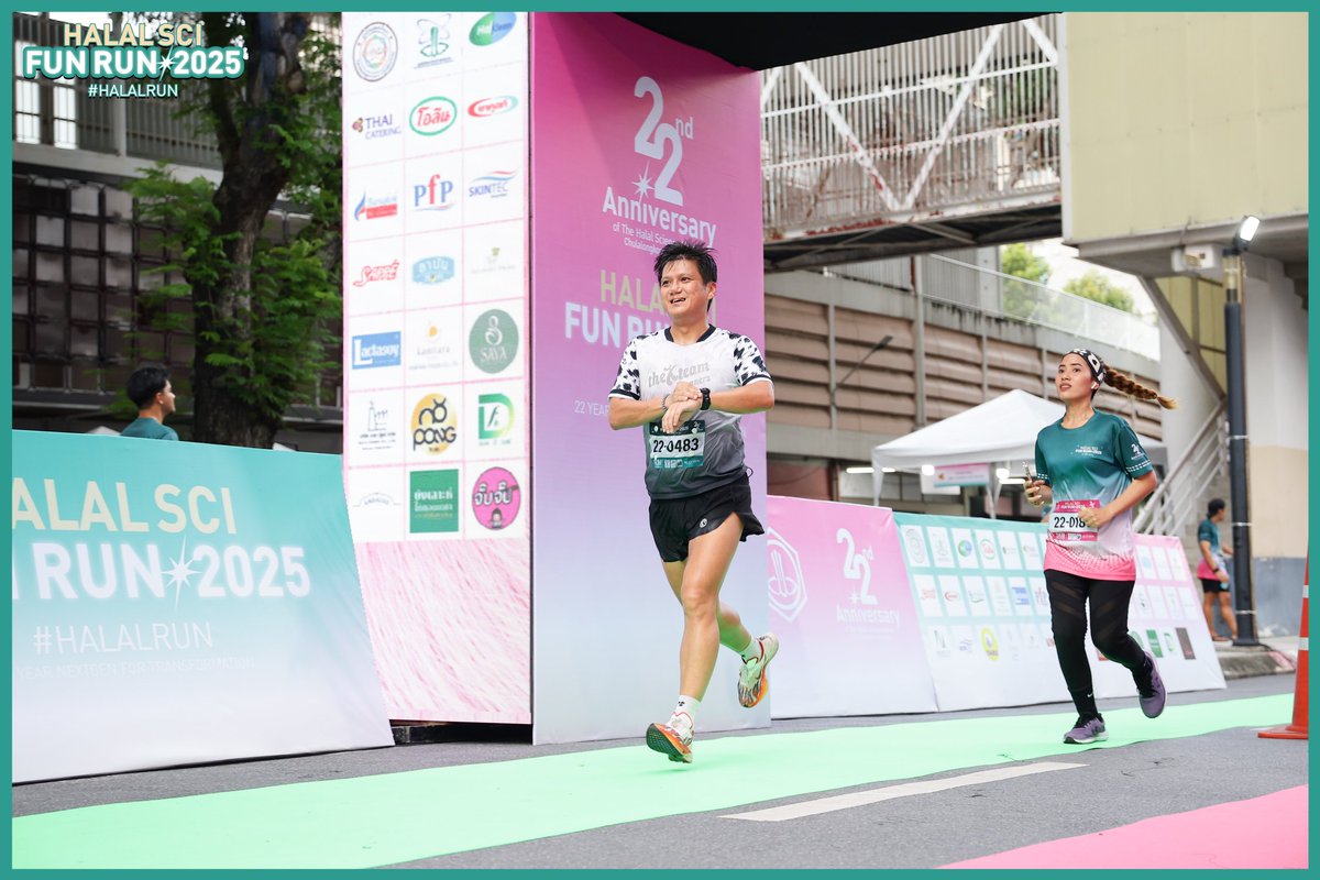 NinjaTooK's tweet photo. HALAL SCI FUN RUN 2025
Result 🔺️ Finish Line ⏱️ วินาทีเส้นชัย 🏁 ระยะ 10 K
Watch time : 01:01:44 hrs. (ref. Garmin Forerunner 970)
#HalalSciFunRun2025 #HalalSciFunRun
#HalalRun2025 #HalalRun
#HSC22ndAnniversary https://t.co/hLskM3jTll
