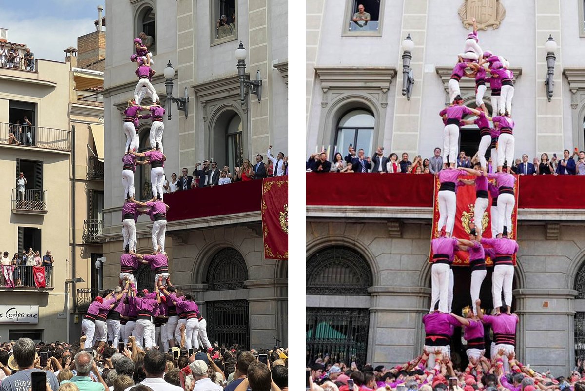 revistacastells's tweet photo. Els @moixiganguers demostren que no són dalt per casualitat ni estan de pas.
▶️ La crònica, els resultats i els vídeos del cap de setmana:
👉https://t.co/CVhGQVTkbI
#castells #castellers https://t.co/Nj7Hds9q4l