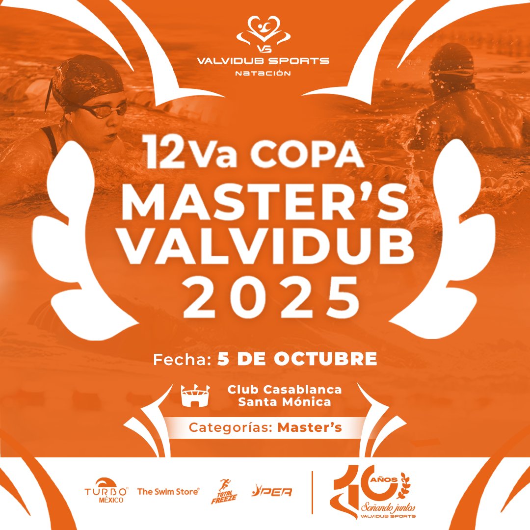 ValvidubSports's tweet photo. 🟠¡Llega la 12va Copa Master´s! Y con ella la pieza final de la medalla de participación armable por nuestro 10° aniversario! 🏅🧩

🔸Cierre de preinscripciones: 27 de septiembre
🔸Cierre de inscripciones: 29 de septiembre

¡Solicita convocatoria por DM e inscríbete!📲 https://t.co/t6sXTRYuN2