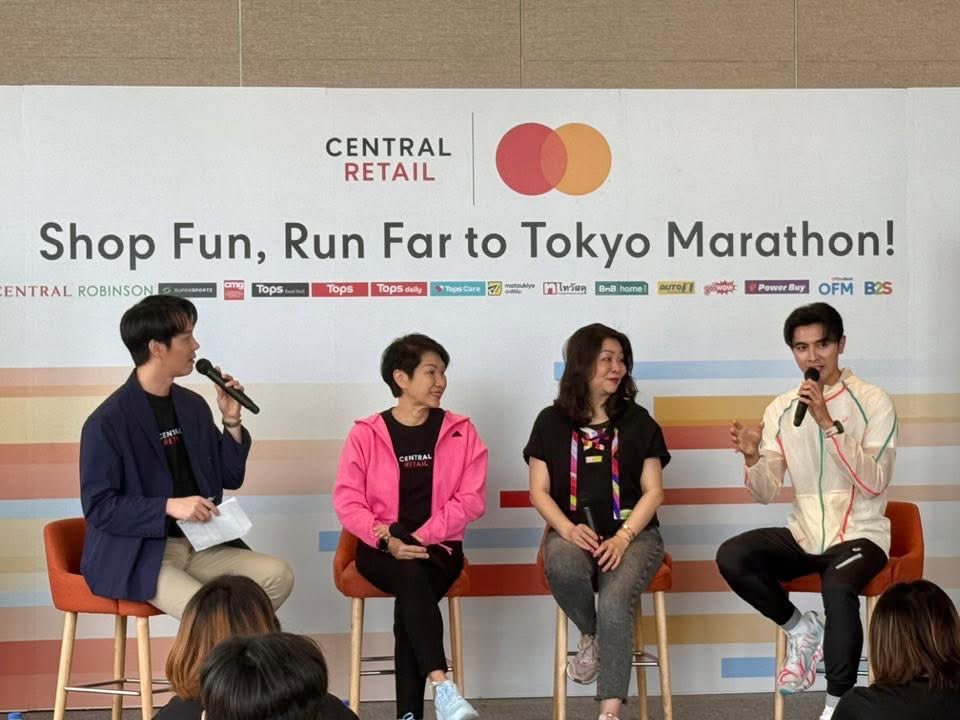 Central ออกแคมเปญ ซื้อของใน Central retail ด้วย mastercard ครบ 200,000 บาท 25 คนแรก ในช่วง 1-30 กันยายน พาไปวิ่ง Tokyo Marathon ฟรี
โปรแรงมาก