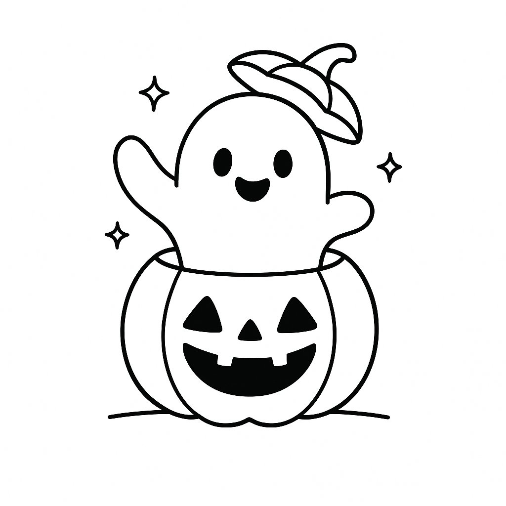 ColorizeToday's tweet image. Sooky Halloweeen 
#Coloring #ColoringPages #HalloweenFun