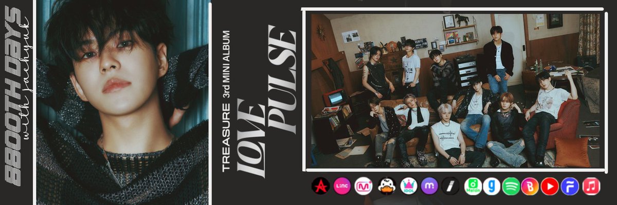 Teuaedols♡ 
Banners #TREASURE community are up! 
🖇️myloveidol.com/articles/31093…
🛎️Remember to vote for #트레저 September Comeback &amp; Debut Idol poll❤️‍🔥
🔗myloveidol.com/themepick/257/…
 #トレジャー 
<a href="/treasuremembers/">TREASURE</a>