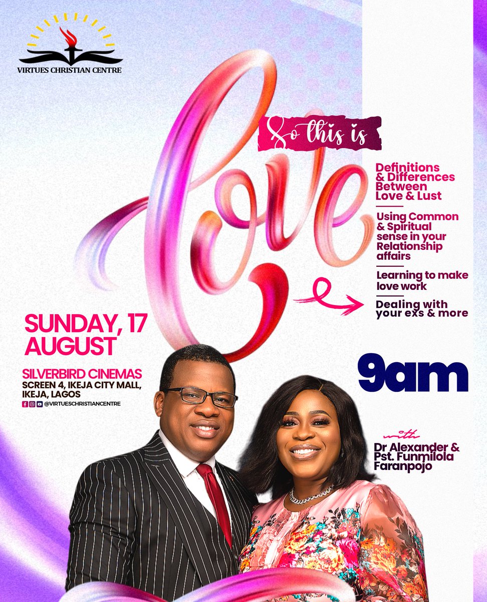 MomentofVirtues's tweet image. Have you found Love or has love found you ?! Check out the series on YouTube….@VirtuesChristianCentre #love #sothisislove #finding&amp;amp;fundinglove