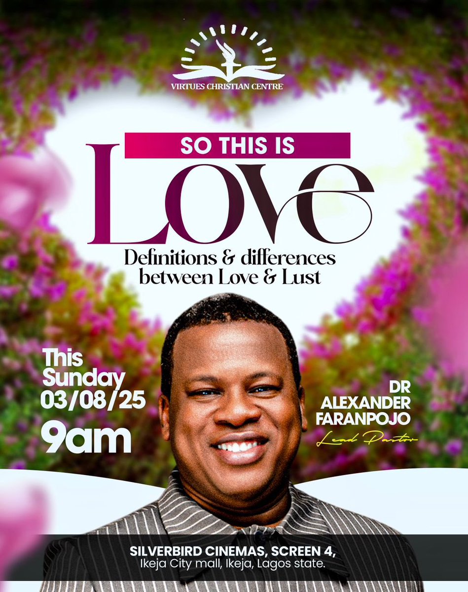 MomentofVirtues's tweet image. Have you found Love or has love found you ?! Check out the series on YouTube….@VirtuesChristianCentre #love #sothisislove #finding&amp;amp;fundinglove
