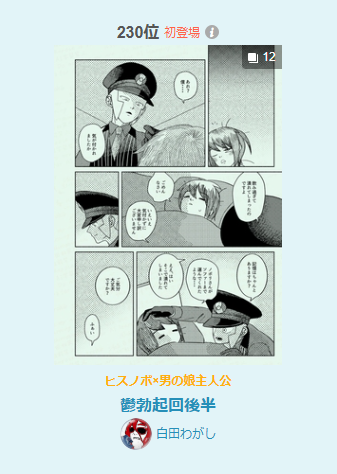 ランキングありがとうございます
https://t.co/1Qe4lqDAJ0 