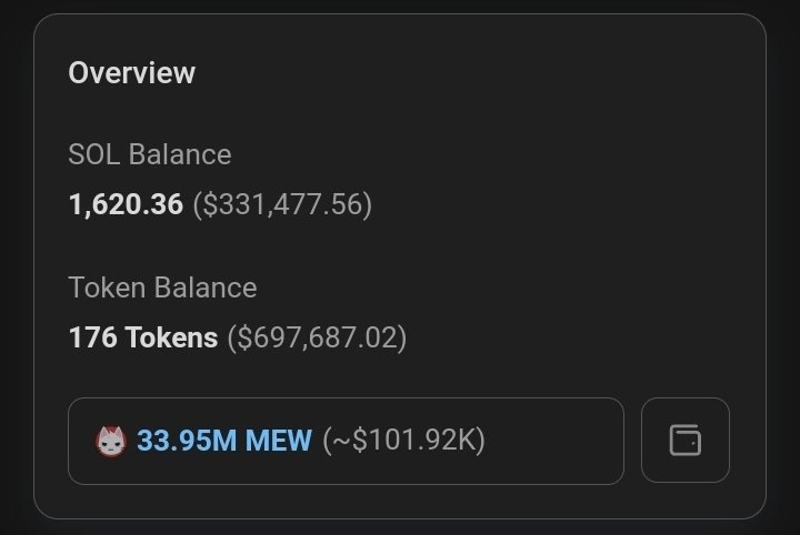 Millionaire bought 82 sol, 2.5% supply