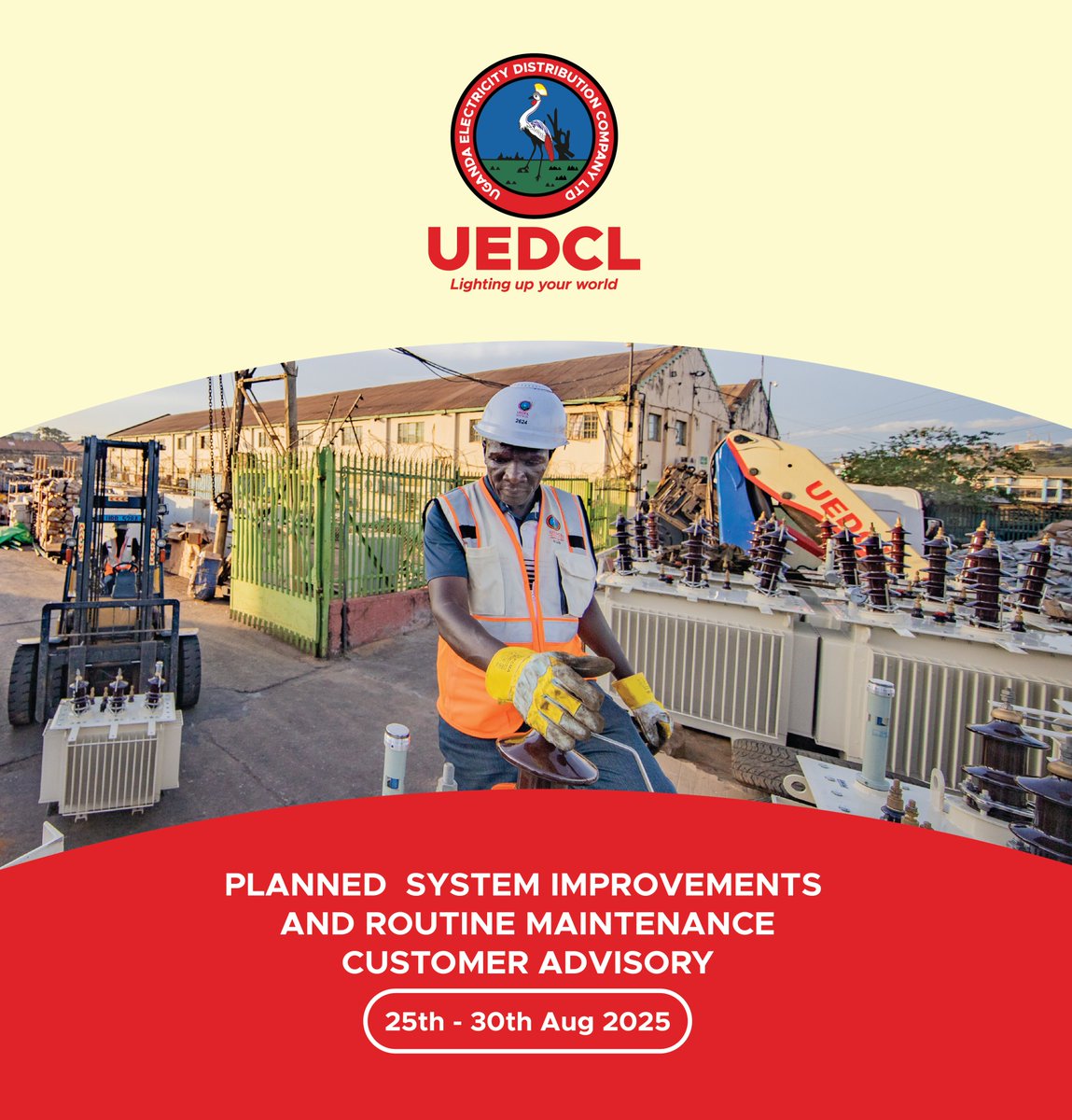 Uganda Electricity Distribution Company Ltd tweet media