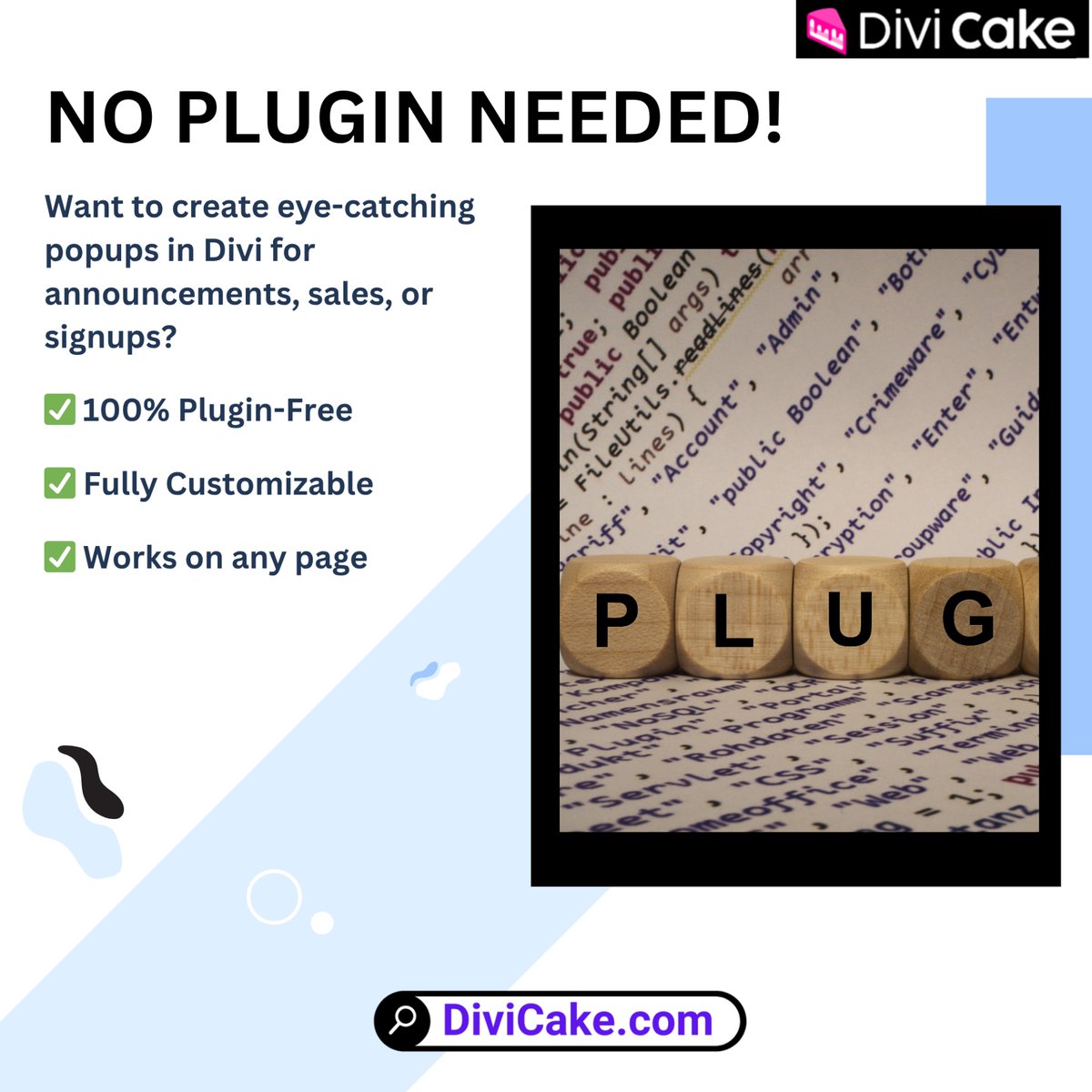 divicake's tweet image. 💬 Want to build a popup in Divi — no plugin required?
This tutorial walks you through it step by step!
divicake.com/blog/how-to-cr…
#DiviTheme #DiviTips #WordPressDesign #NoPluginNeeded