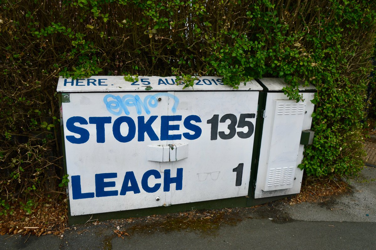 SamGascoyne2's tweet photo. On this day, 2019. Headingley. England vs Australia.

#NationalJackLeachDay https://t.co/Yq0znFijZd