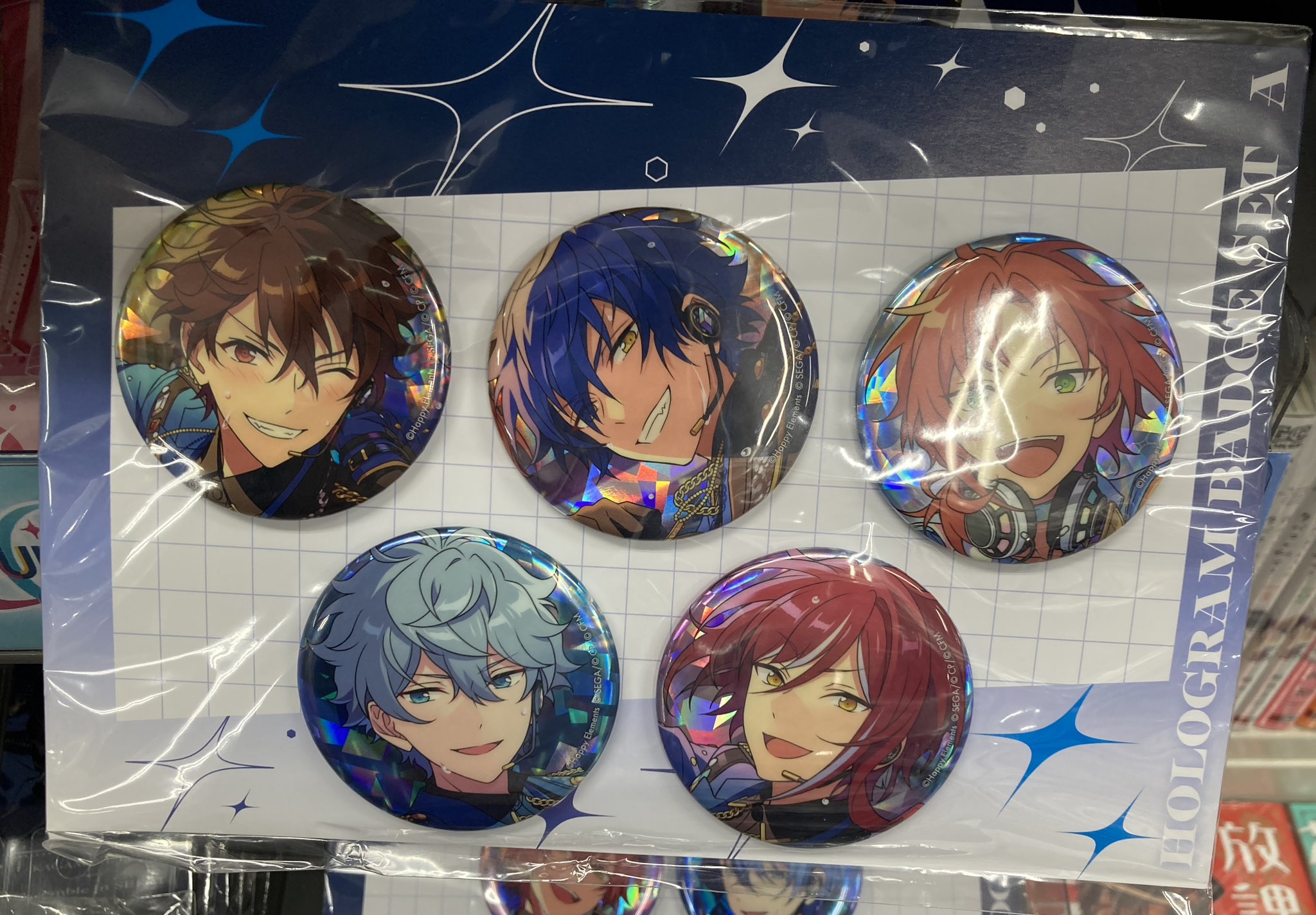 プロセカ あんスタ コラボ ホログラム缶バッジセット B 千秋 80個セット プロジェクトセカイ カラフルステージ！ feat. 初音ミク