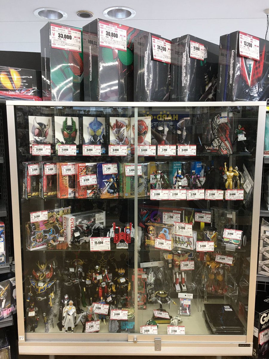 ハードオフ前橋天川店では特撮作品のおもちゃ、アイテムを買取強化中