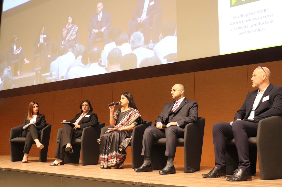 Our General Manager, Ms. Trupti Mhatre, participated in a panel discussion at the SMBC Africa Business Seminar on “Discussing Africa as a Growth Market from Multiple Perspectives” held at SMBC’s Tokyo headquarters. The event was organised on the sidelines of the Tokyo