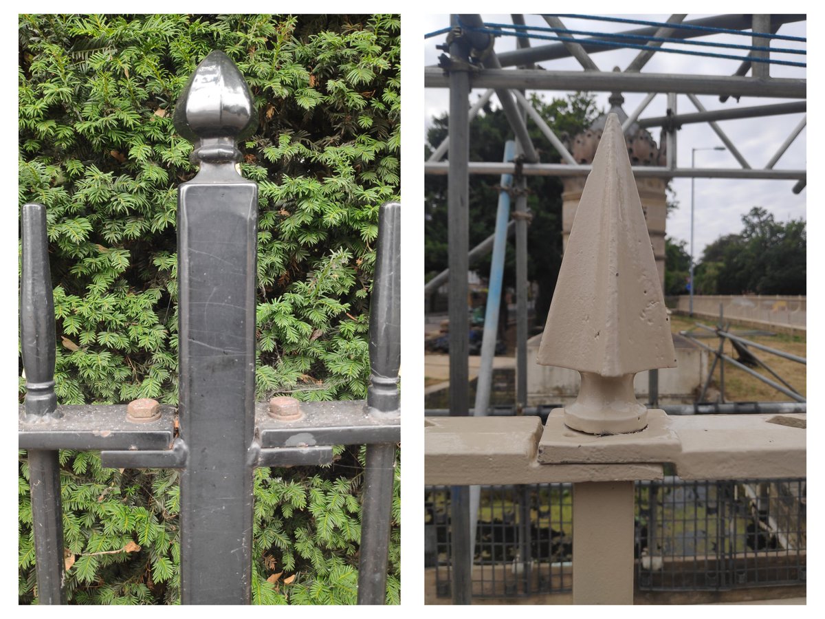 Some 'same but different' railing details for #AllMetalMonday