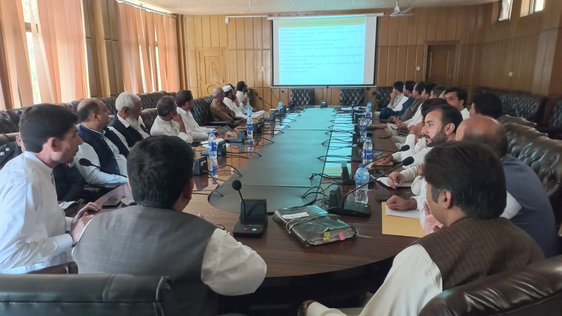 UPU_KP's tweet photo. On ED UPPU's directions, kickoff meeting for Dir Khas City Master Plan held on Aug 22 under ADC(F&amp;P) Dir Upper's chairmanship. District depts, sector experts &amp; UPPU officials attended. Logistic support &amp; timely data provision directed. https://t.co/bvRgTWQaMt