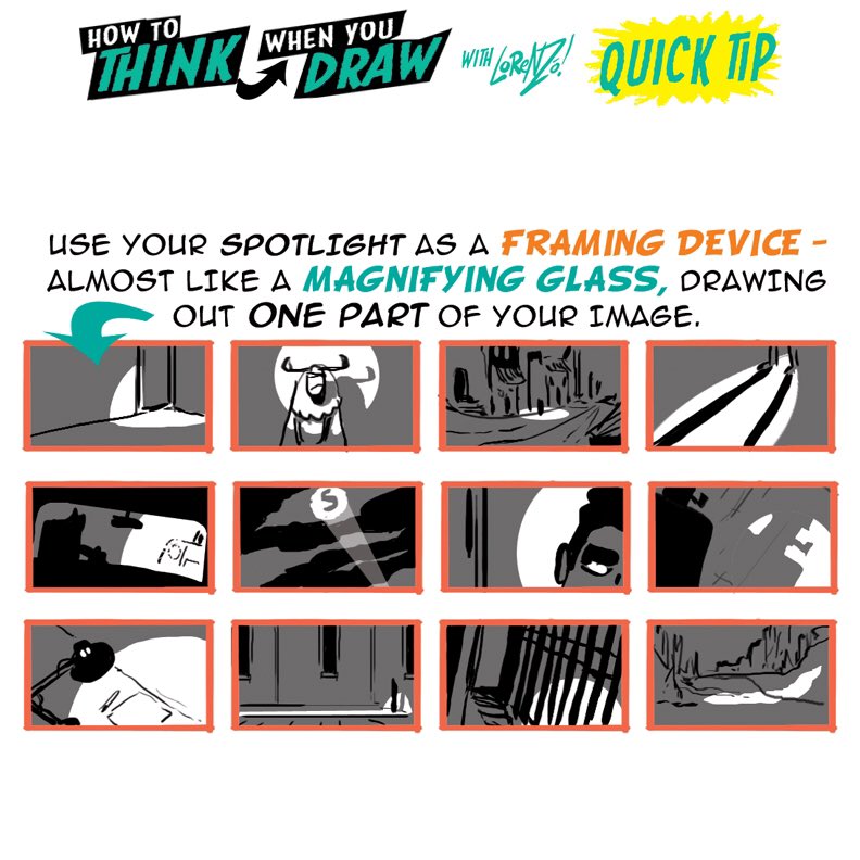 How to use SPOTLIGHTS in COMPOSITION! To get the FREE monthly How to THINK When You draw digital MAGAZINE, (including NEW tutorials, a YEAR before they appear online) just send “Magazine, please!” to ThinkDraw@yahoo.com
#anime #manga #comicart #conceptart #gamedev #animationdev