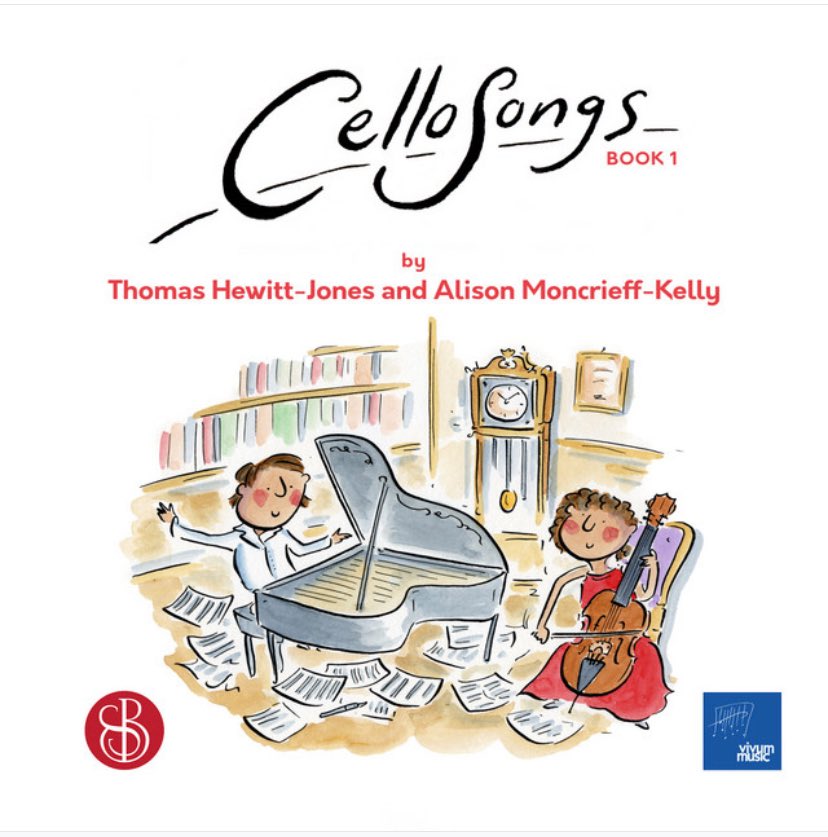 CELLOSONGS 1 THE ALBUM! from <a href="/thewittjones/">Thomas Hewitt Jones</a>  &amp; Alison Moncrieff-Kelly is out today - a collection of fun, appealing pieces for learner cellists. Book coming soon from <a href="/stainerandbell/">Stainer & Bell</a> 

Listen on Spotify and all other DSPs! As a bonus, there are music-minus-one piano accompaniments