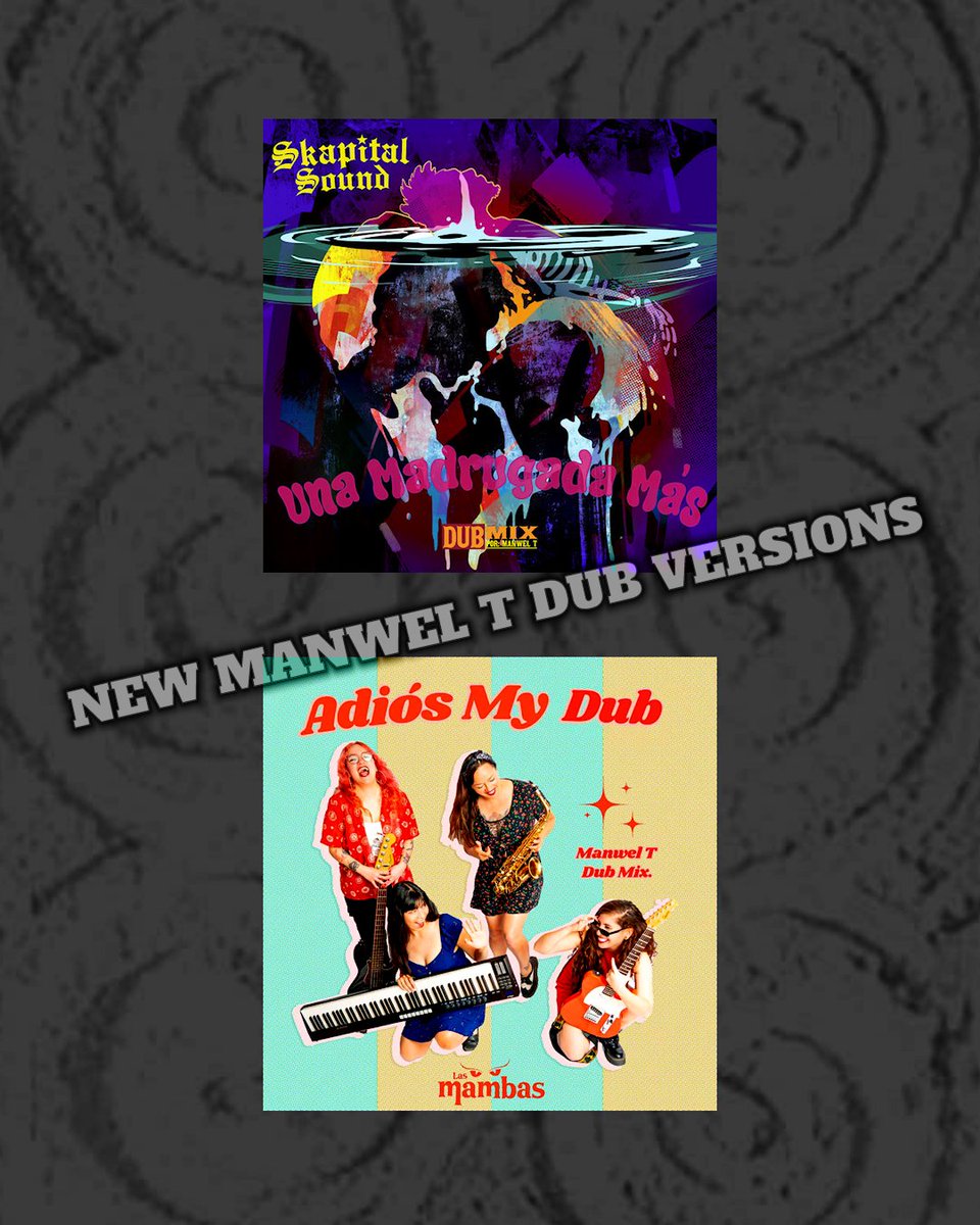NEW MANWEL T DUB VERSIONS manwelt.com #reggae #dub #dubwise #remix #version #ska #rocksteady