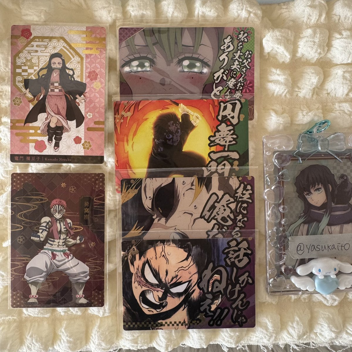 【交換】銀だこ 鬼滅の刃 カード
譲→猗窩座 禰󠄀豆子 炭治郎 蜜璃 玄弥
求→今弾 義勇 過去弾 無一郎

✴︎初回プロカ必読
✴︎郵送
✴︎義勇はご不快でなければ2：1可能

検索からもお声がけください🌸