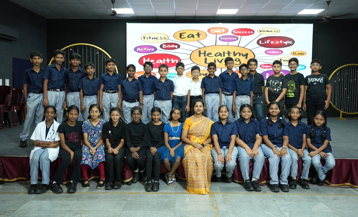 stbrittos's tweet image. “Class Assembly 🌟 Theme: Healthy Living (NEAT) 🌱
Presented by VI B Class 💪
Students inspired us with lessons on food, fitness &amp;amp; wellness.
📞 9840866053 | 🌐 stbrittosacademy.edu.in
#HealthyLiving #NEAT #ClassAssembly #SBA #Wellness”