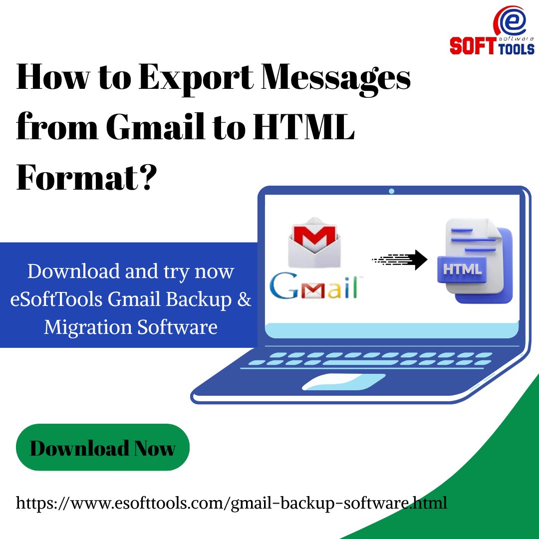 esofttools's tweet image. How to Export Messages from Gmail to HTML Format?

Export messages from Gmail in HTML format with the help of eSoftTools Gmail Backup &amp;amp; Migration Software.

Visit more:- easydatafix.com/export-message…

#gmailemailbackupsoftware