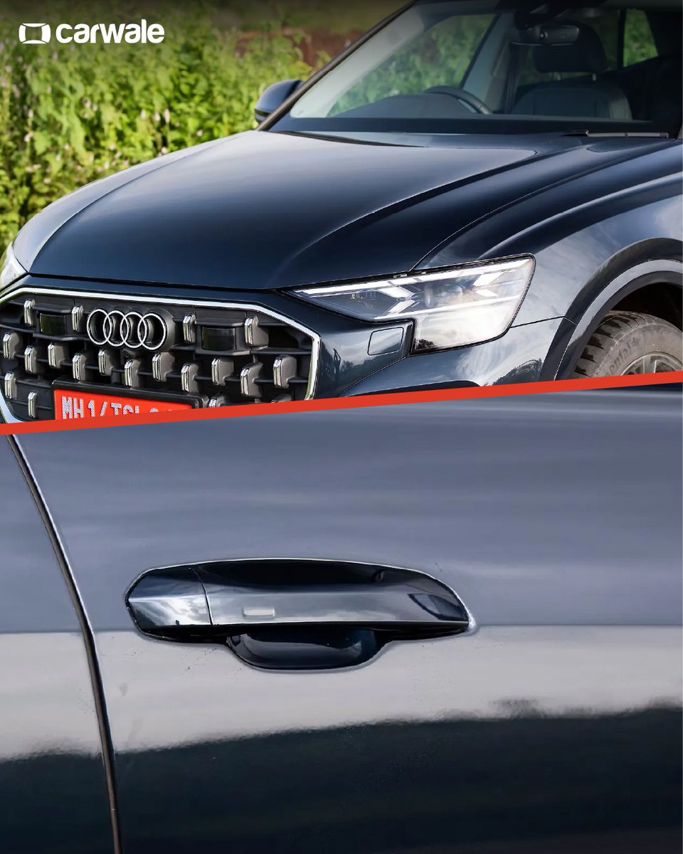 CarWale's tweet photo. ✨ Bold, sleek, and sharper than ever!
Swipe through the gallery and tell us 👉 which design detail caught your eye the most? 👀
#audi #q8 #audiq8 #audicars #audimotors #cwphotos #cars #automobiles #carupdates #automobileupdates #carimages #carphotos #luxurycars #suvcoupe https://t.co/oxZwzKeEuH