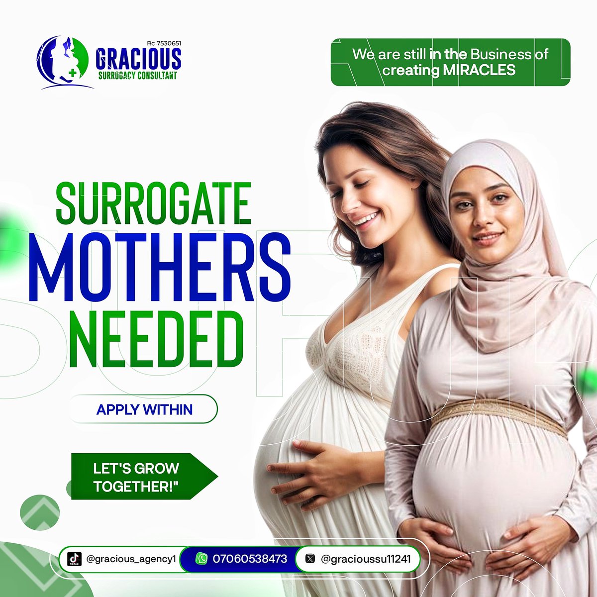 Gracioussu11241's tweet photo. Surrogate Mothers Needed! At GracioUs Surrogacy Consultant, we are still in the business of creating miracles Join us on this beautiful journey of hope and fulfillment because together, we can make dreams come true. 07060538473,@gracioususu11241 Let's grow together https://t.co/GqOOGeHSV1