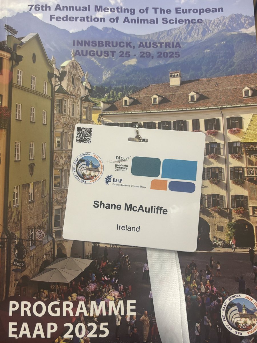 Shane McAuliffe 🐷✈️ (@shanemcauliffe1) on Twitter photo So many good sessions on this morning I’m struggling to choose from - feed additives for methane mitigation, innovative approaches to improving animal welfare on farm and understanding the gut brain and muscle brain axes in pig production are the 3 I’ve shortlisted! #EAAP2025 So many good sessions on this morning I’m struggling to choose from - feed additives for methane mitigation, innovative approaches to improving animal welfare on farm and understanding the gut brain and muscle brain axes in pig production are the 3 I’ve shortlisted! #EAAP2025