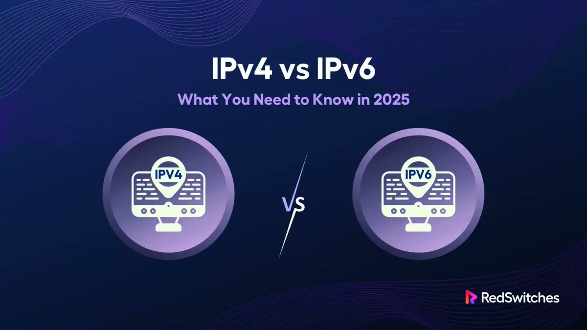 RedswitchesS's tweet image. 🌐 IPv4 is running out fast - are you ready?

✔️ $50 per IPv4 in 2025
✔️ IPv6 = 340 undecillion addresses
✔️ Faster routing + built-in security
✔️ Migration strategies you need now

⏳ Read now → shorturl.at/8b5T4

#ipv4vsipv6 #networking #cloudinfra #techfuture