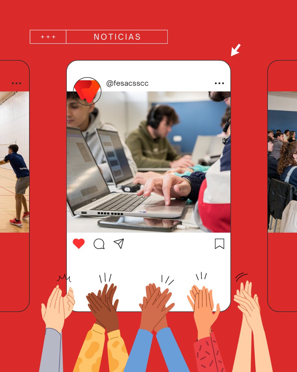 🎓 En FESAC te ofrecemos FP Superior con:
✅ Formación práctica
✅ Trato cercano
✅ Acceso a la universidad
👶 Educación Infantil | 🏃 Animación Sociodeportiva | 💻 DAW | 📱 DAM | 🩻 Imagen para el Diagnóstico
📩 secretaria@fesac.es | 📞 600 959 198
#FPconFuturo #FESAC