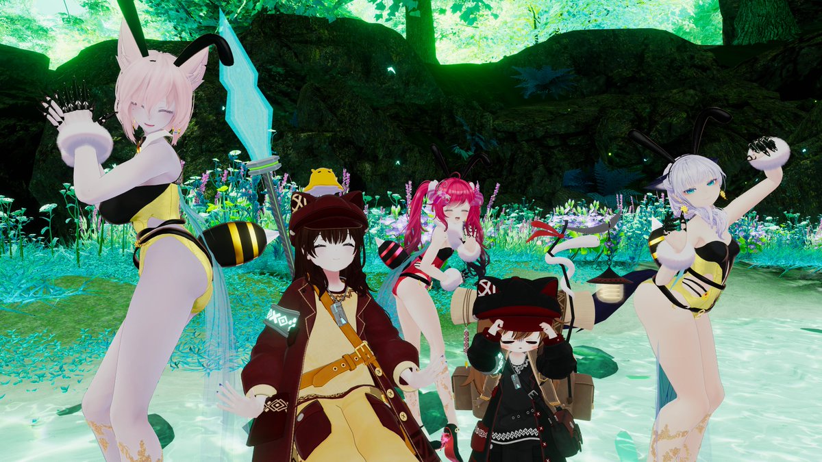 旅人を襲う蜂の群れ～！🐝🐝🐝
