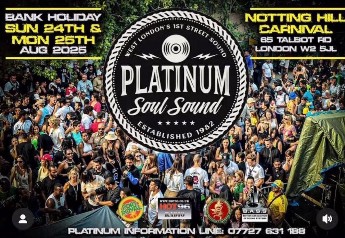 Catch me here from 2.30pm today at carnival let’s go 💥😎