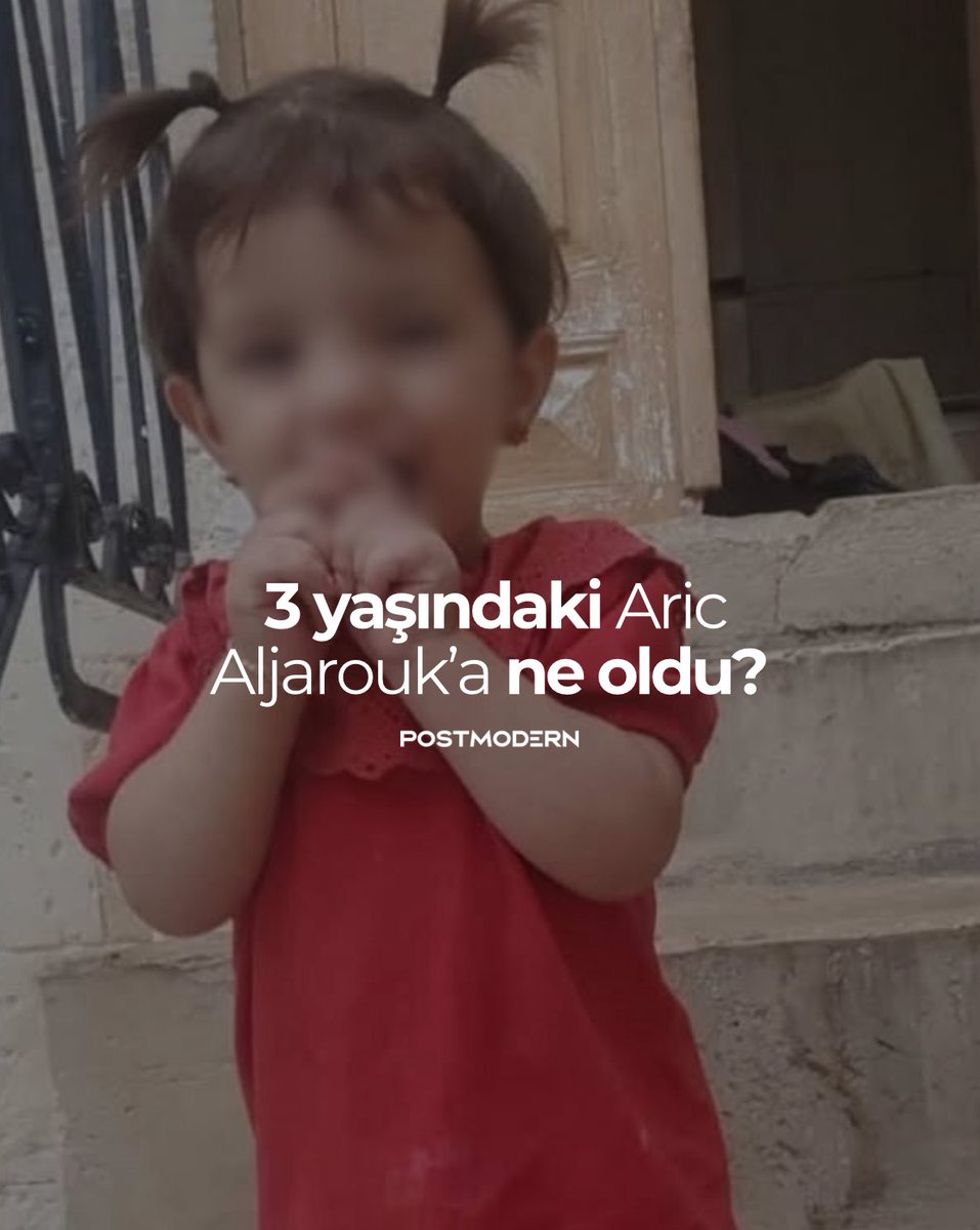 Kilis'te iki gündür aranan 3 yaşındaki Aric Aljarouk'un cansız bedeni, ailesinin daha önce kaldığı evin bahçesindeki kuyuda bulundu.

Soruşturma sürüyor.
