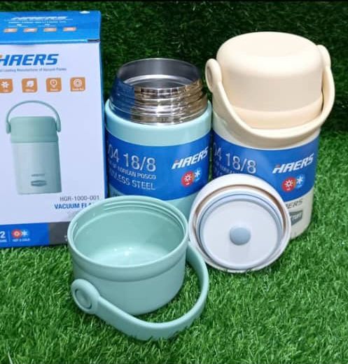 This Haers Food Flask is dope but expensive but it’s the No1 food flask that has guarantee. It’s 24hrs heat retention
Price is N33,000
Save 5k or 10k with us every week, then pick it up after your completion 
Resumption is in 3weeks ooo
For Akure Peeps only 
#Foodie