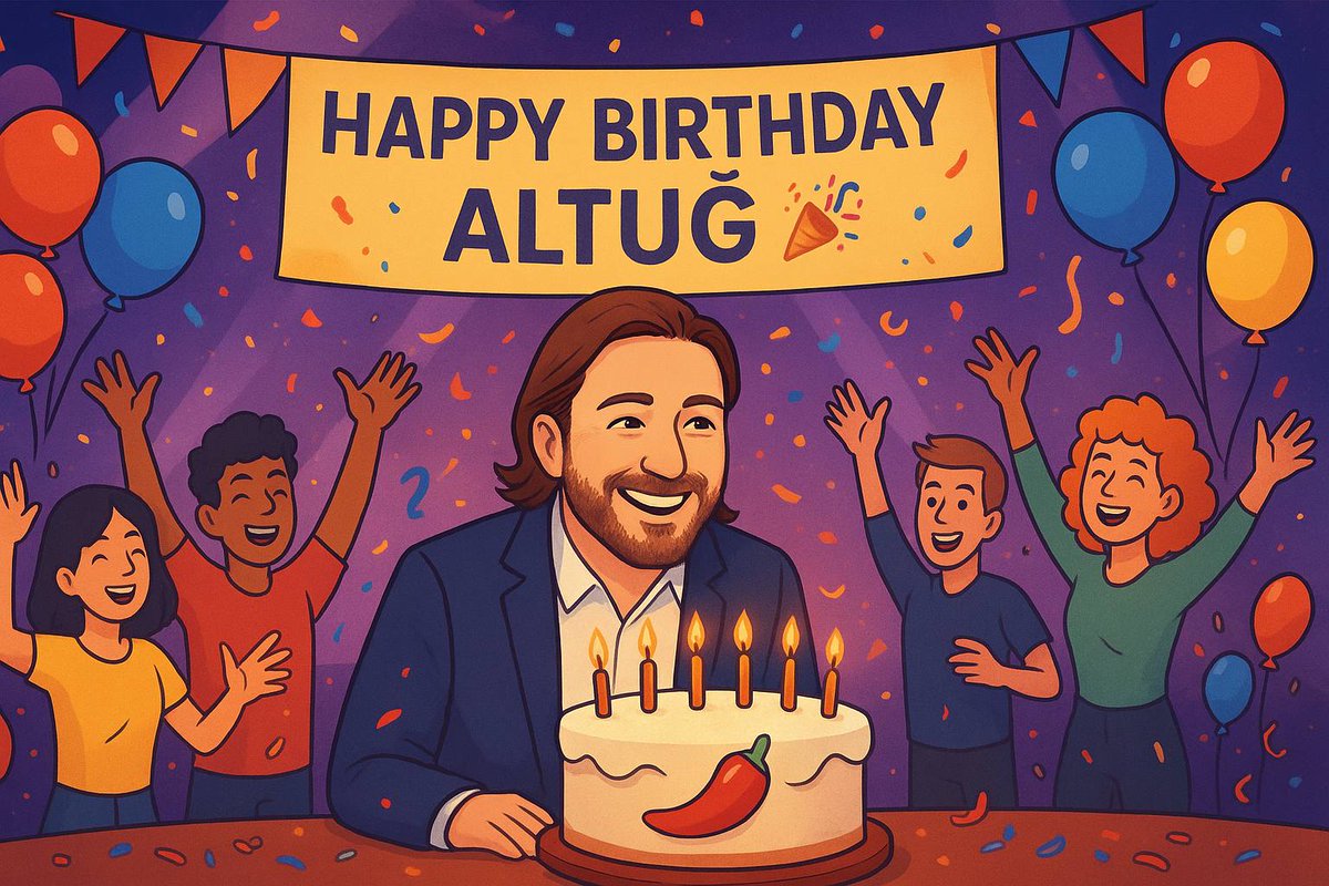 İyi ki doğdun <a href="/altugozturk/">Altuğ Öztürk</a> 🎂

Sporun dijital dönüşümüne katkı sağlayan, blockchaini Türkiye’de tanıtan, Chiliz’in Türkiye’deki başarısının kiliti olan, $Pepper topluluğu ile her an ilgilenen güzel insan… 🙌

Yeni yaşın sana sağlık, mutluluk ve daha nice zaferler getirsin 🚀❤️🌶️