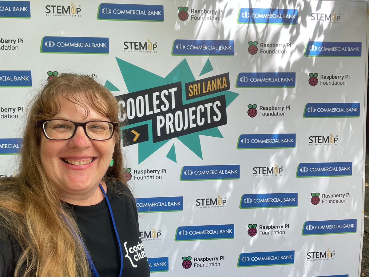 CodeClubAus's tweet image. Kaye has been in Sri Lanka attending both the Code Club global partners meeting and Coolest Projects. She shared our best practice with the global team, joined in forward planning, and learned from other countries where Code Club is established.
#volunteers #getkidscoding