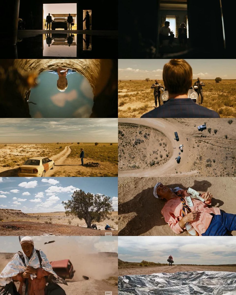 On a scale of 1 to 10, how beautiful was S5x08 Better Call Saul "Bagman" cinematography?