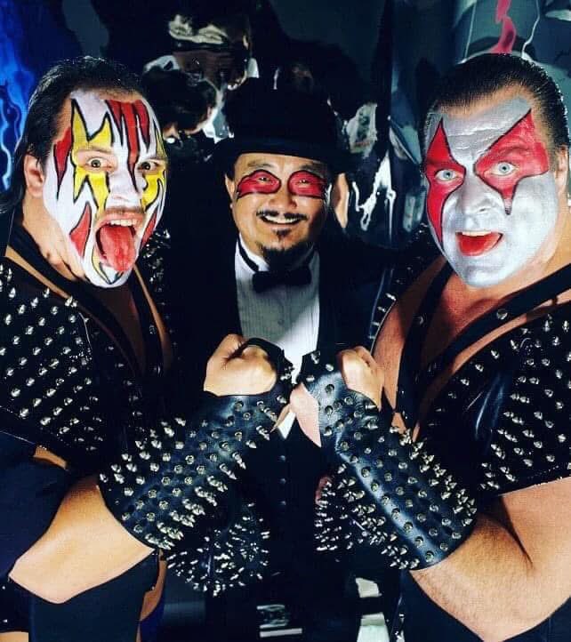 Wrestling80s90s's tweet image. Who was a Demolition fan? 💪