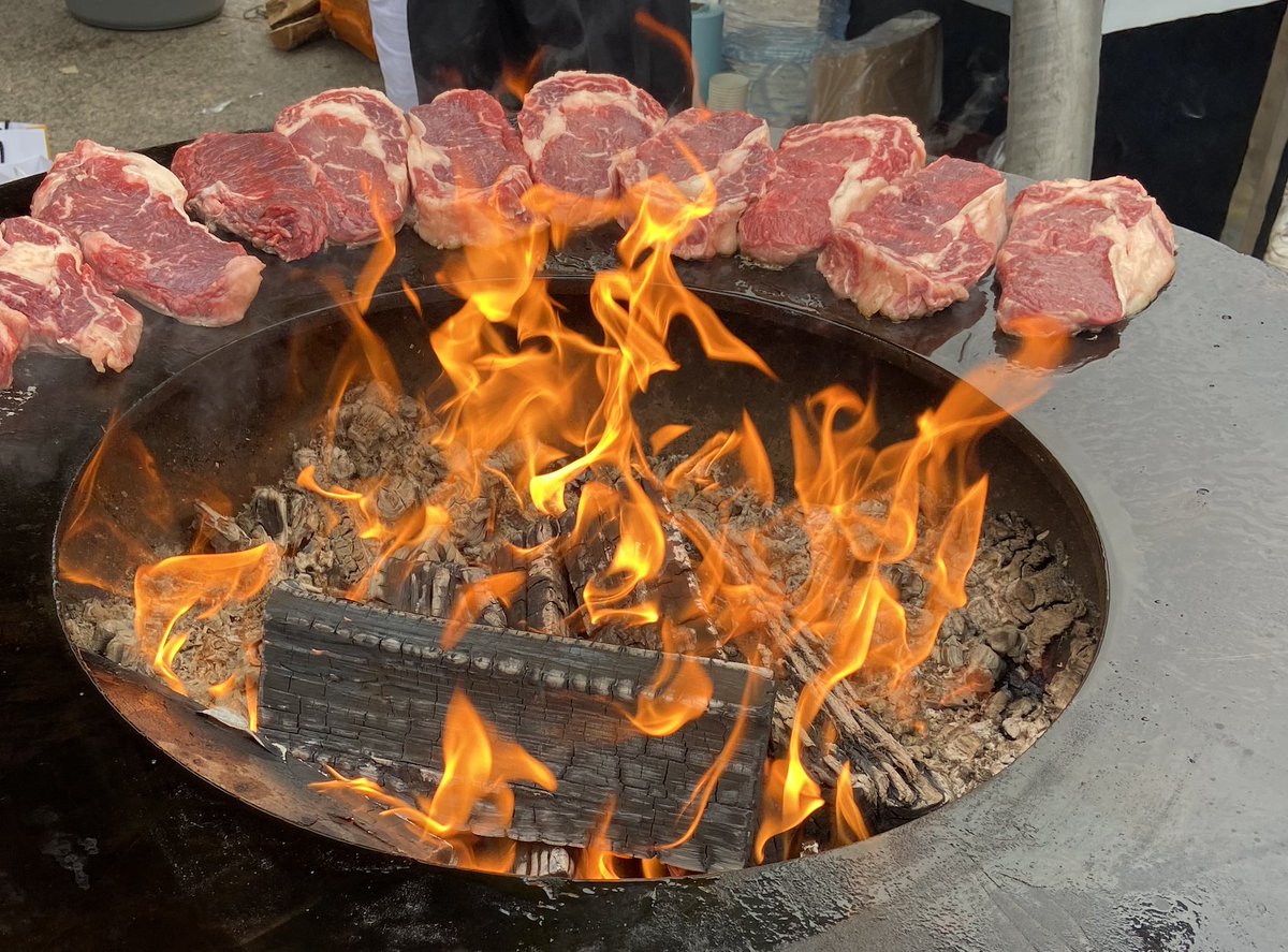 🔥 Meat meets fire.
This is where flavour begins — in the moment when fat drips, flames rise, and patience becomes part of the recipe.

A perfect steak isn’t just cooked. It’s earned.