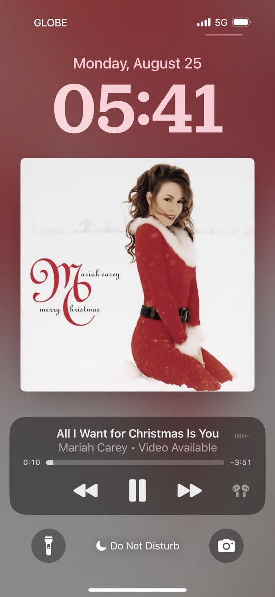 Played next to a song and it’s just August 25. Payola it is.